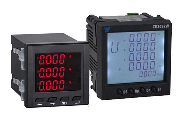 電流、電壓、功率儀表